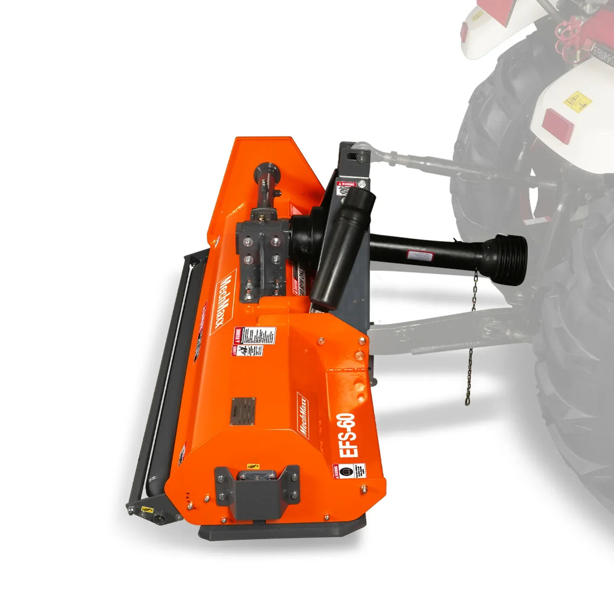 3-Point PTO Stump Grinder & 60'' PTO Flail Mower Bundle, SG24&EFS60