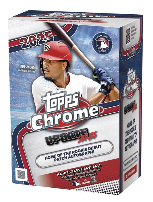 2025 Topps Chrome Update Series Baseball Blaster 40 Box Case