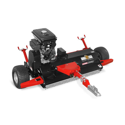 MechMaxx 55" Tow-Behind ATV Offset Flail Mower, 23HP 679cc E-start Gas Engine Powered; Adjustable Mowing Height, ATV140