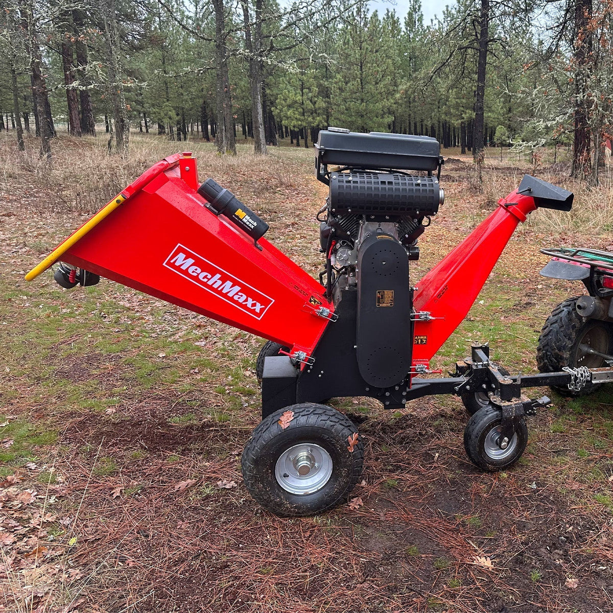 36" MAX Portable Sawmill & 8" Wood Chipper Bundle