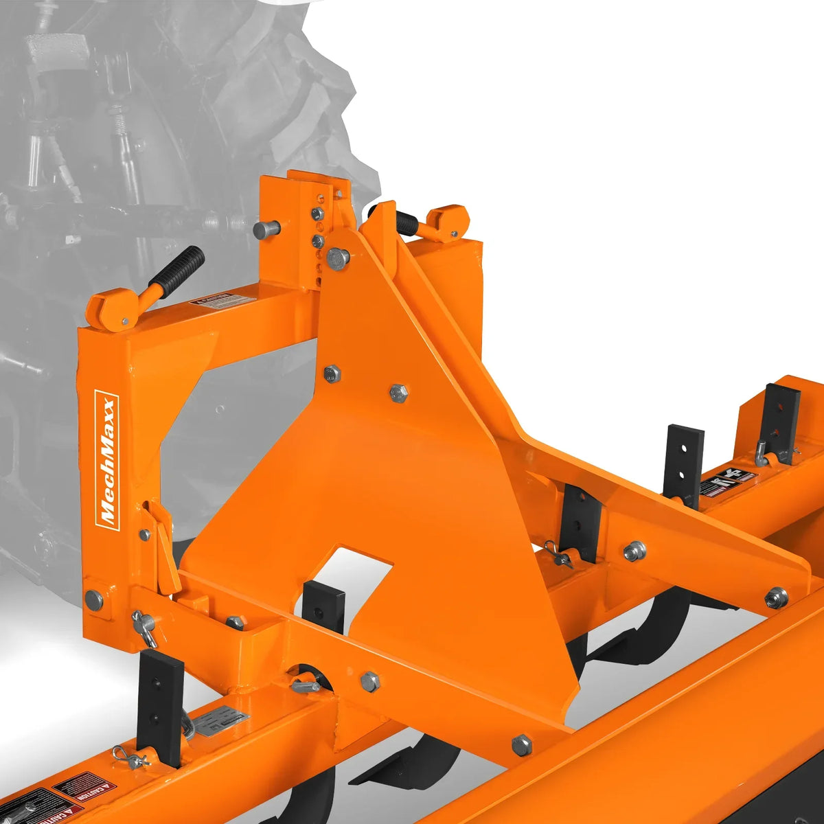 84" Box Blade Scraper with 7 Shanks 3 Point Hitch Tractor Attachment,  BB84