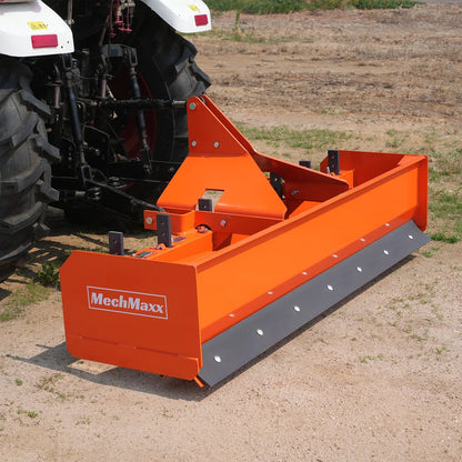 84" Box Blade Scraper with 7 Shanks 3 Point Hitch Tractor Attachment,  BB84