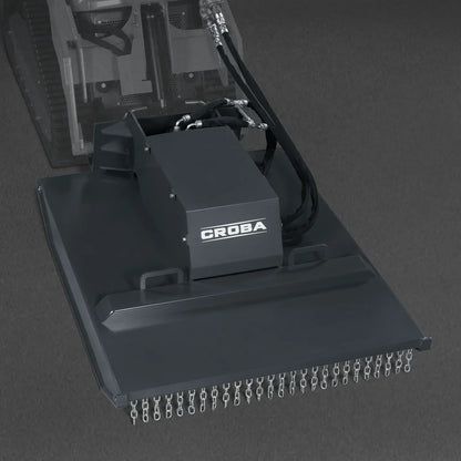 42'' Mini Skid Steer Brush Cutter, Hydraulic Motor
