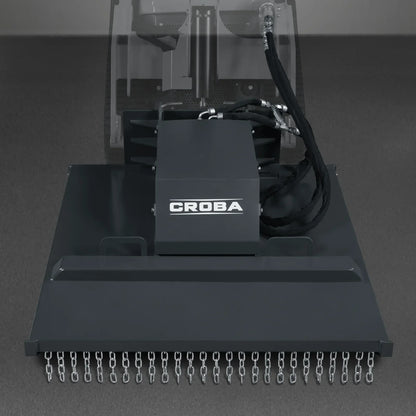42'' Mini Skid Steer Brush Cutter, Hydraulic Motor