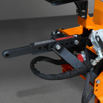 7' Tractor Backhoe Attachment with Mechanical Thumb,  12" Bucket,  ISO/SAE Switchable Controls,  Self-Contained Hydraulic System,  3 Point Hitch Cat.1,  15-50 HP,  BH660M