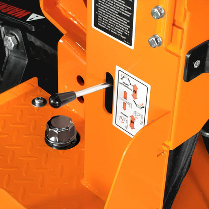 9' Tractor Backhoe Attachment with Hydraulic Thumb,  15" Bucket,  ISO/SAE Switchable Controls,  Self-Contained Hydraulic System,  3 Point Hitch Cat.1 & 2,  25-100 HP,  BH860H