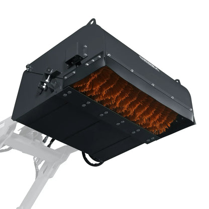 40'' Working Width Mini Skid Steer Box Broom Sweeper