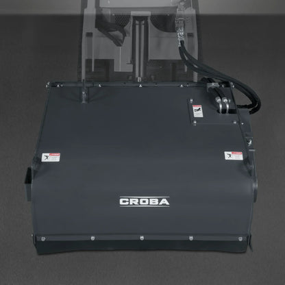 40'' Working Width Mini Skid Steer Box Broom Sweeper