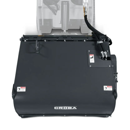 40'' Working Width Mini Skid Steer Box Broom Sweeper