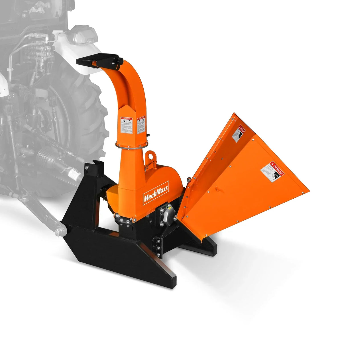 3-Point PTO Stump Grinder & 4" PTO Wood Chipper & Forestry Log Skidding Winch  Bundle, SG24 & BX42S &FW8800