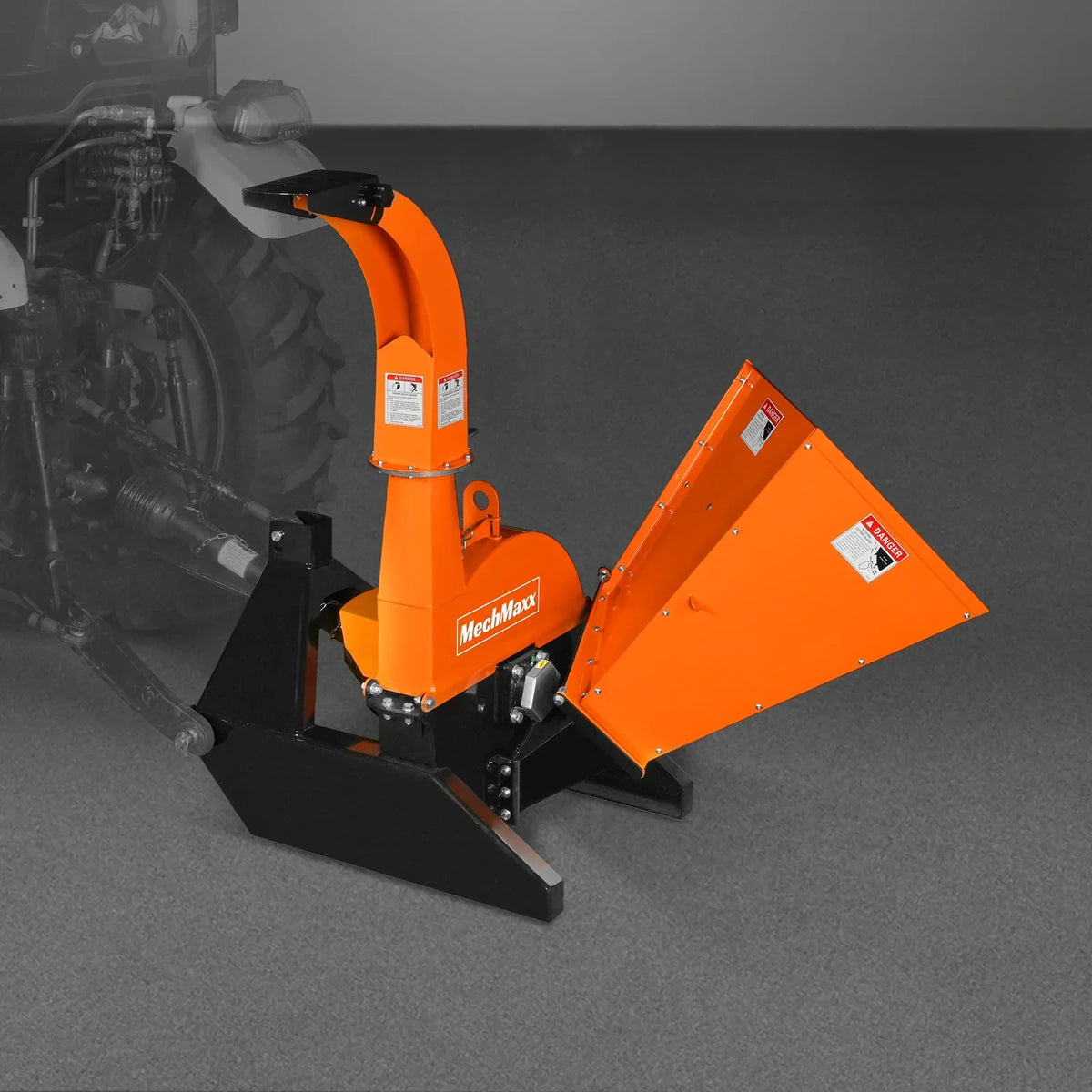 3-Point PTO Stump Grinder & Wood Chipper Bundle; SG24PRO; BX42S; Orange