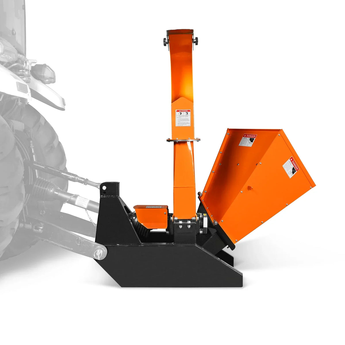3-Point PTO Stump Grinder & 4" PTO Wood Chipper & Forestry Log Skidding Winch  Bundle, SG24 & BX42S &FW8800