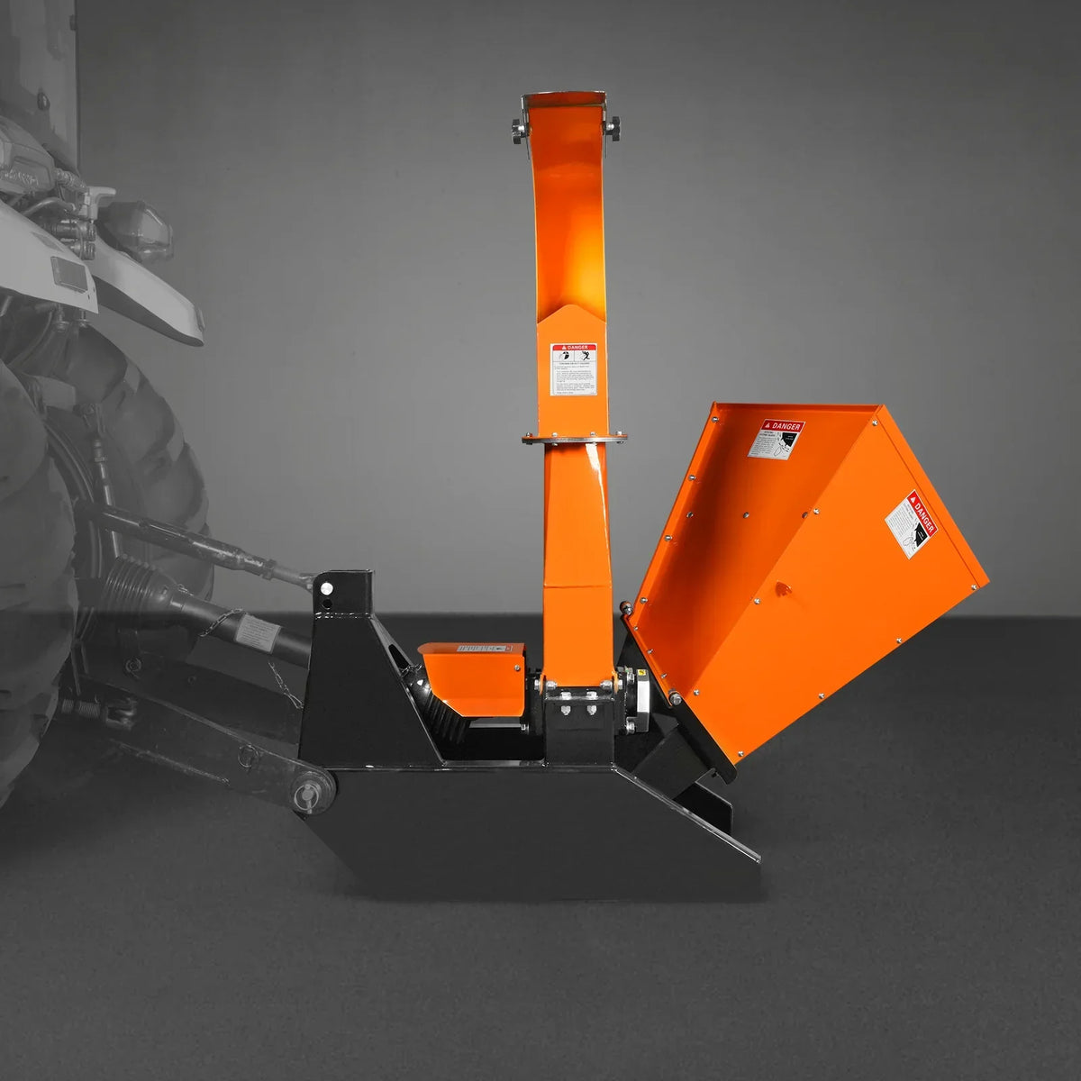 3-Point PTO Stump Grinder & 4" PTO Wood Chipper & Forestry Log Skidding Winch  Bundle, SG24 & BX42S &FW8800