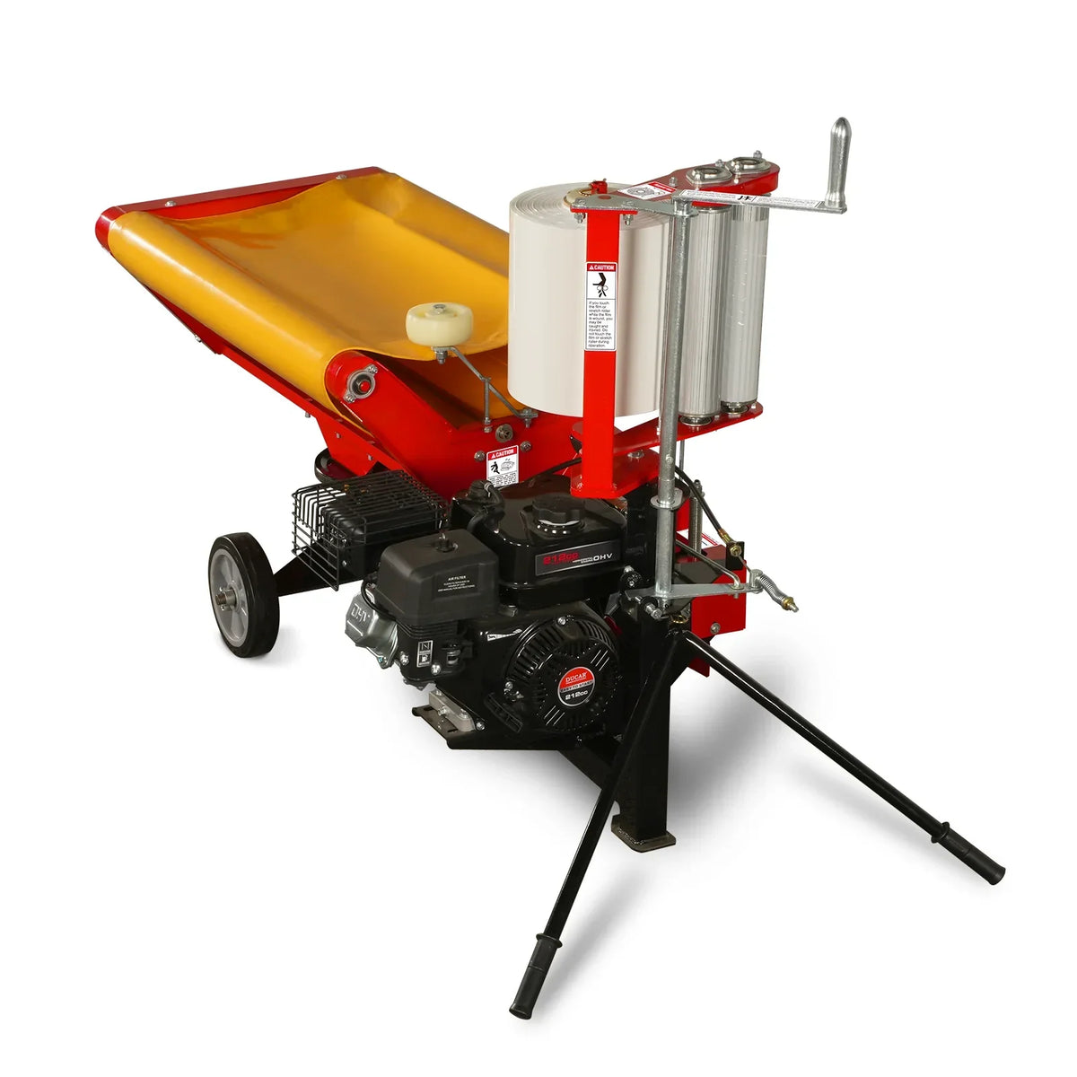 7HP 212cc Gasoline Engine Powered Bale Wrapper,  20 inch Wrapping Diameter,  HW20