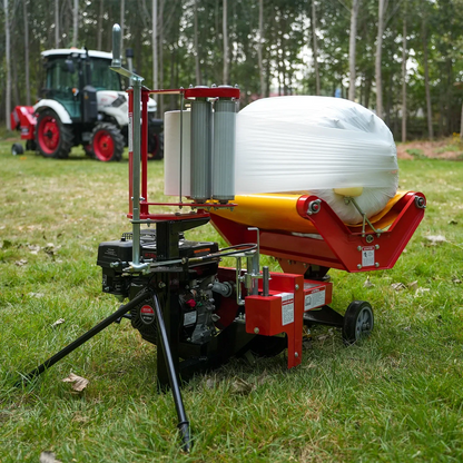 7HP 212cc Gasoline Engine Powered Bale Wrapper,  20 inch Wrapping Diameter,  HW20