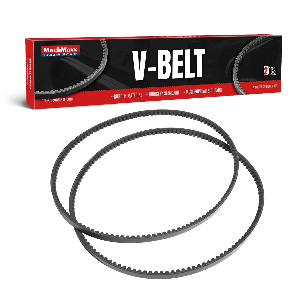 ( 1 Pack / 2 Pcs ) Belt for Trencher TCR1500, 17*991 (SKU: 120200, 120200R; 120201）