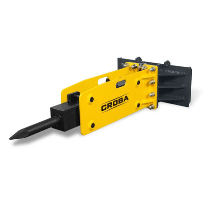 300ft-lbs  Hydraulic Mini Skid Steer Concrete Breaker Hammer Attachment