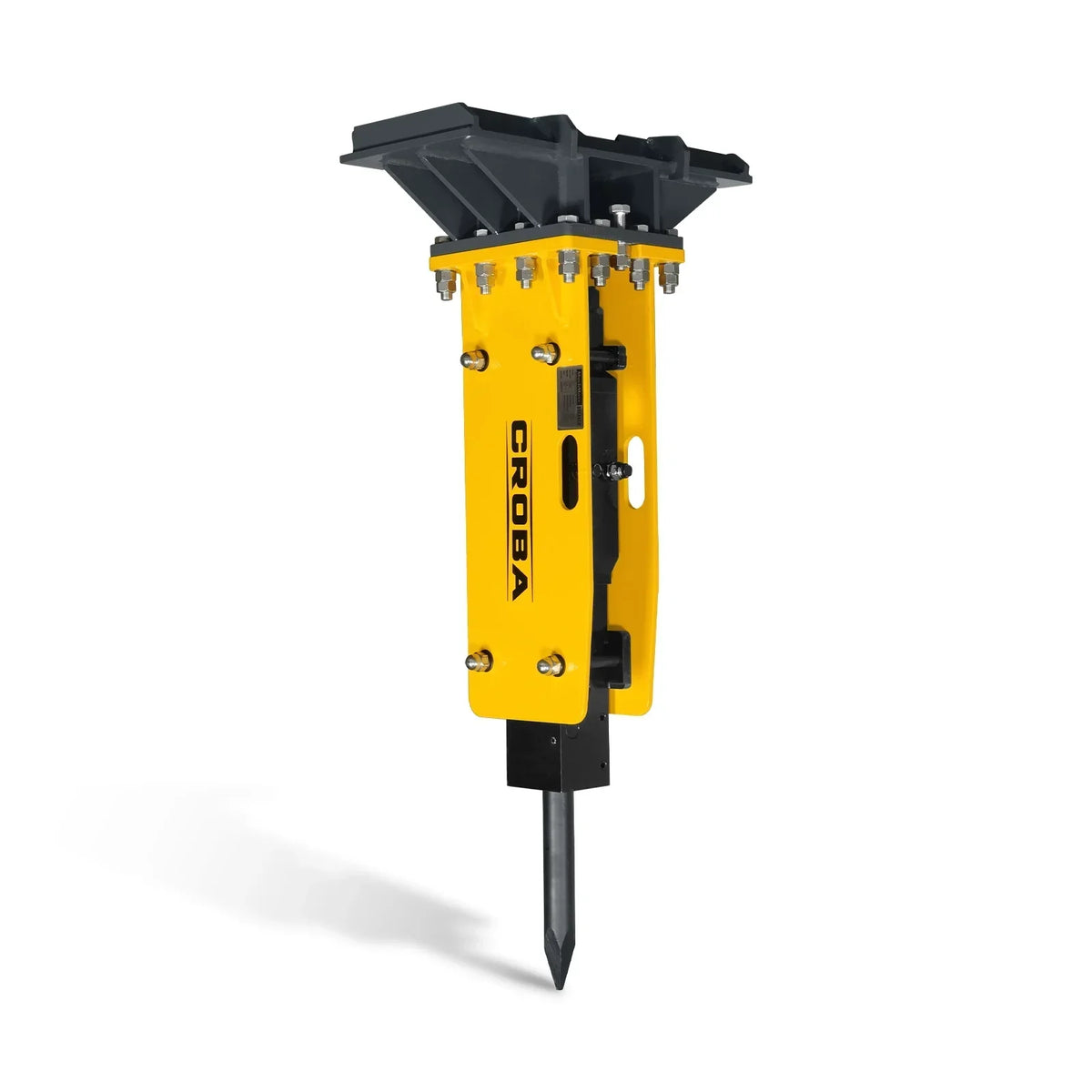 300ft-lbs  Hydraulic Mini Skid Steer Concrete Breaker Hammer Attachment