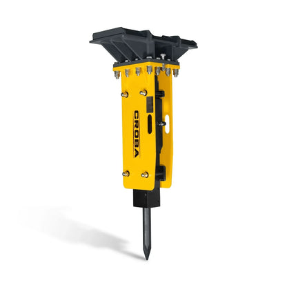 300ft-lbs  Hydraulic Mini Skid Steer Concrete Breaker Hammer Attachment
