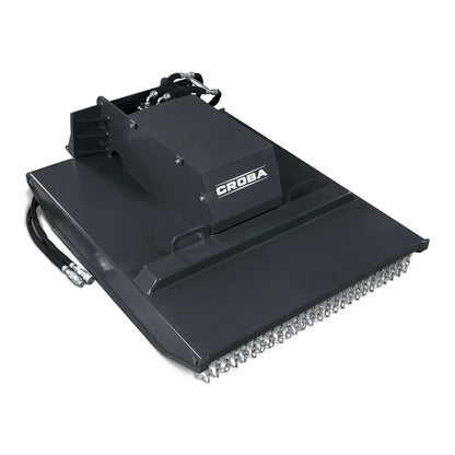 42'' Mini Skid Steer Brush Cutter, Hydraulic Motor