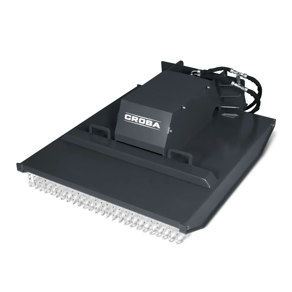 42'' Mini Skid Steer Brush Cutter, Hydraulic Motor