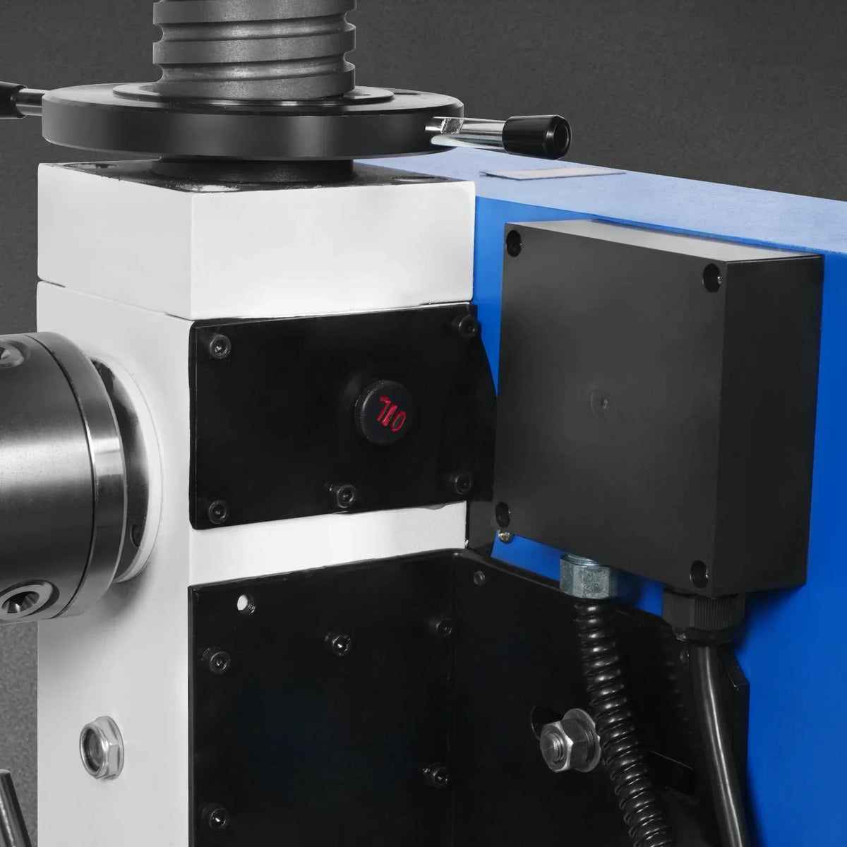 1 HP 16''x16'' Multi-Function Metal Lathe Milling Machine Head for Metalworking Combo Lathe, Drilling, and Milling Operations with Powerful Motor, Perfect for DIY, Workshops, and Professional Combination Metalworking Projects without Stand CLM1620