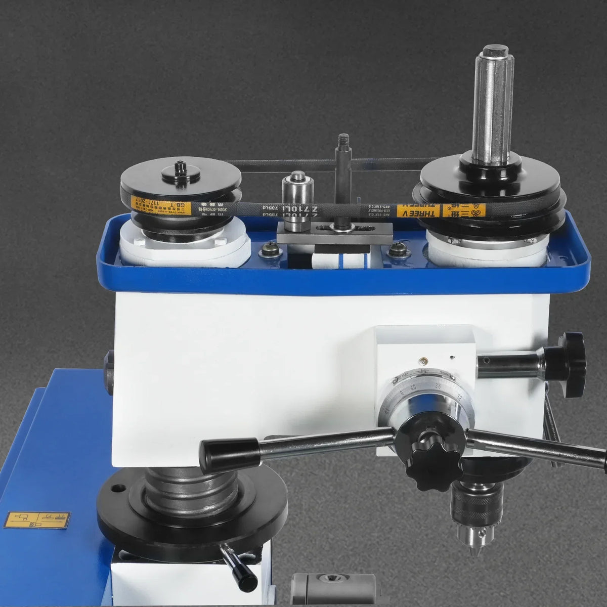 1 HP 16''x16'' Multi-Function Metal Lathe Milling Machine Head for Metalworking Combo Lathe, Drilling, and Milling Operations with Powerful Motor, Perfect for DIY, Workshops, and Professional Combination Metalworking Projects without Stand CLM1620