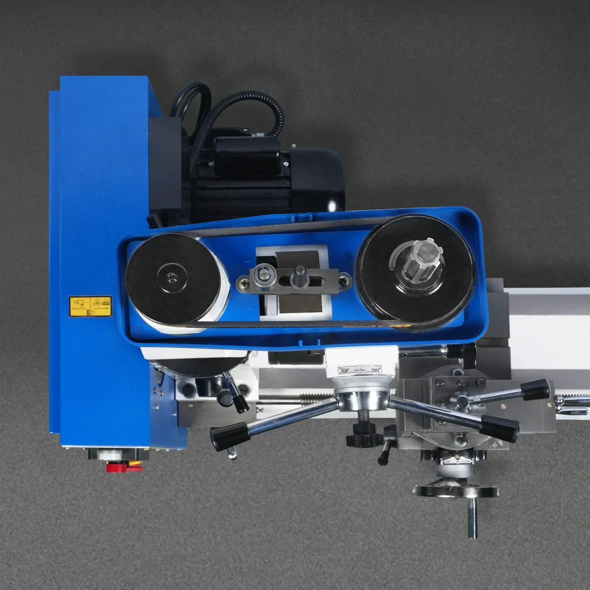 1 HP 16''x16'' Multi-Function Metal Lathe Milling Machine Head for Metalworking Combo Lathe, Drilling, and Milling Operations with Powerful Motor, Perfect for DIY, Workshops, and Professional Combination Metalworking Projects without Stand CLM1620