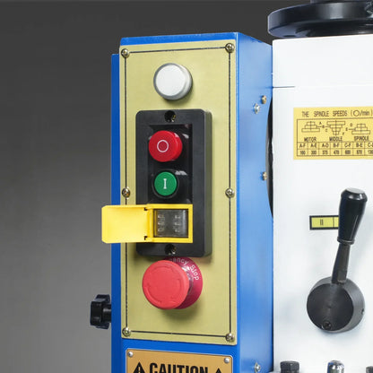 1 HP 16''x16'' Multi-Function Metal Lathe Milling Machine Head for Metalworking Combo Lathe, Drilling, and Milling Operations with Powerful Motor, Perfect for DIY, Workshops, and Professional Combination Metalworking Projects without Stand CLM1620