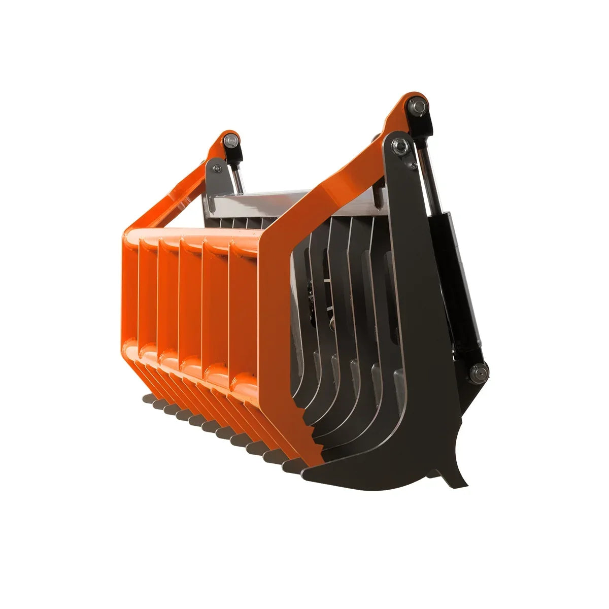 MechMaxx 75" Hydraulic Claw Root Rake Grapple Skid Steer Attachment , GBC75