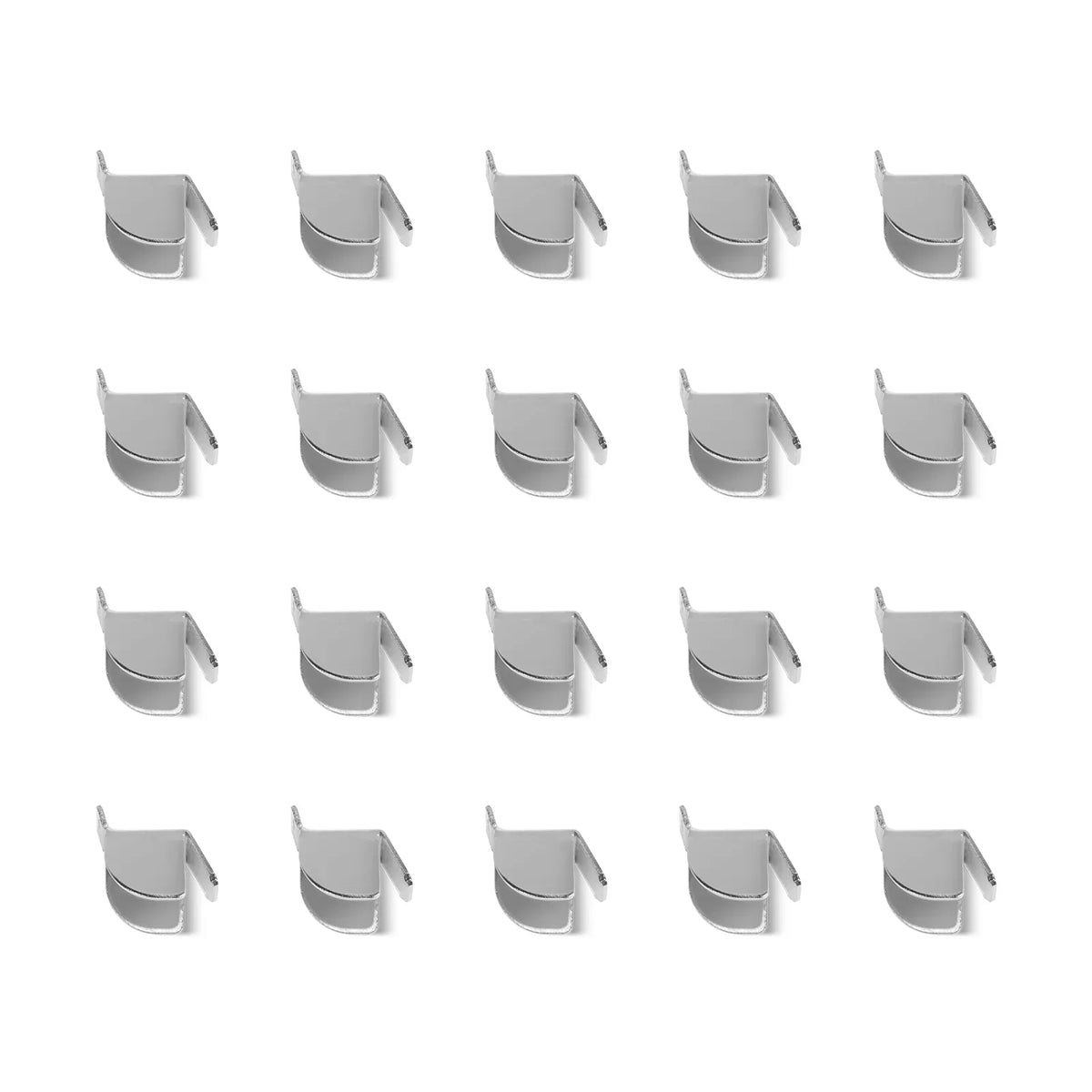( 1 Pack / 20 Pcs ) 20 pcs Shelf Clips for Dry Cabinet