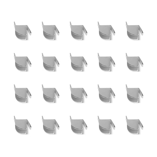( 1 Pack / 20 Pcs ) 20 pcs Shelf Clips for Dry Cabinet