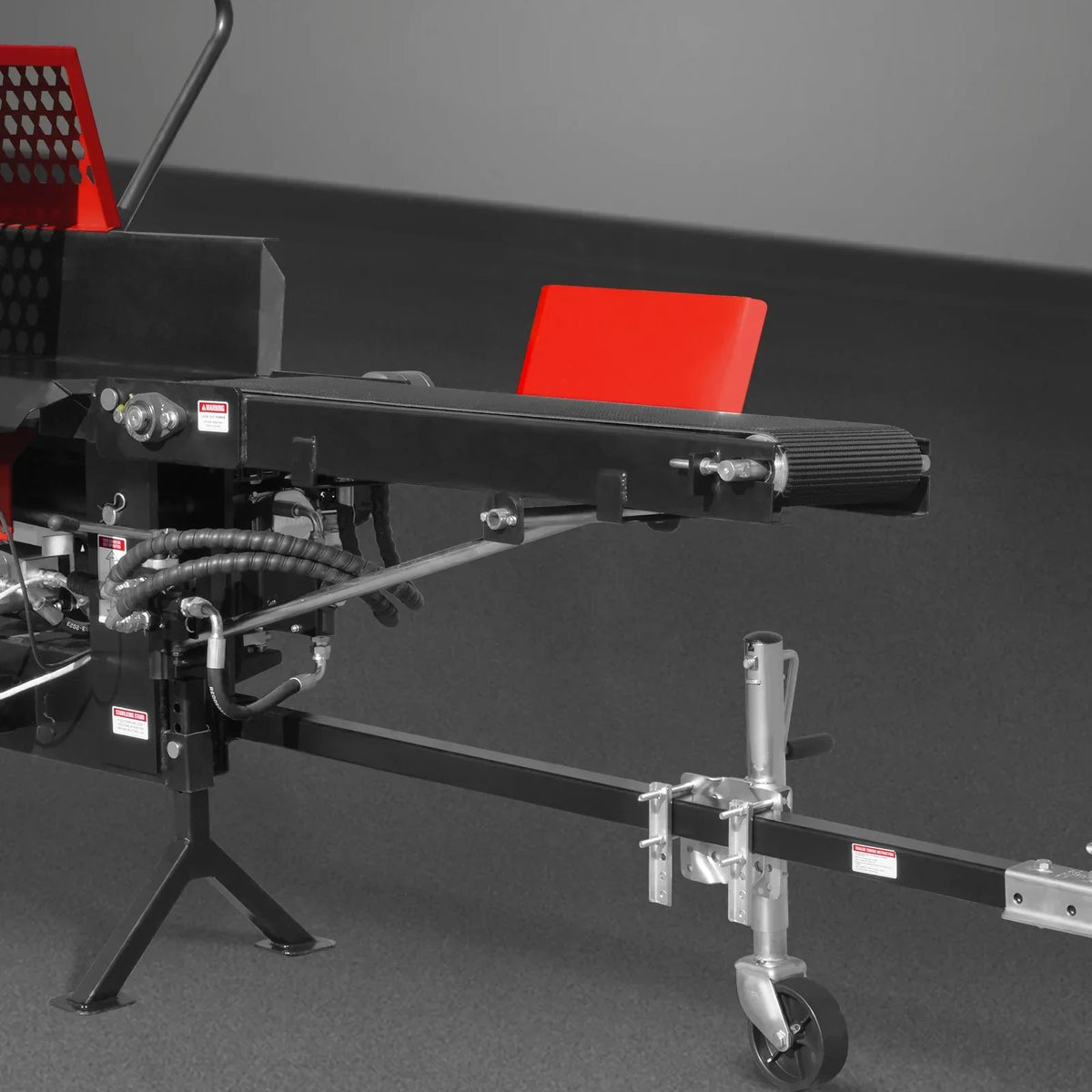 Honda GX390 Engine Firewood Log Splitter Processor with Conveyor,  20ton Splitting Force 22.5" x 15" Log Capacity,  18" Chainsaw,  HLS20