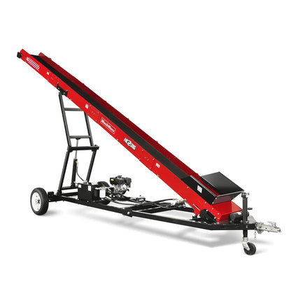 Firewood Conveyor,  7HP 212cc Gasoline Powered Max. 124" Lift Height,  236'' Length,  16" Width,  HC2016