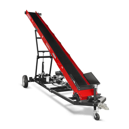 34 Ton Kinetic Log Splitter & Firewood Conveyor Bundle, KT34 & HC2016