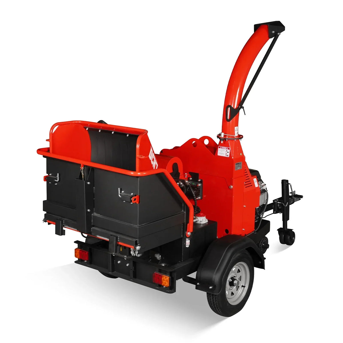 25hp 750cc Twin Cylinder ZONSEN Petrol Engine 7" Hydraulic Feeding Commerical Wood Chipper,  DCH7