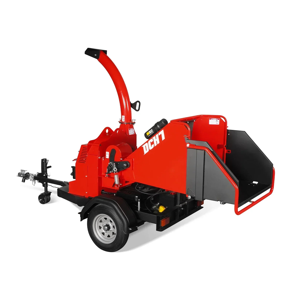 25hp 750cc Twin Cylinder ZONSEN Petrol Engine 7" Hydraulic Feeding Commerical Wood Chipper,  DCH7