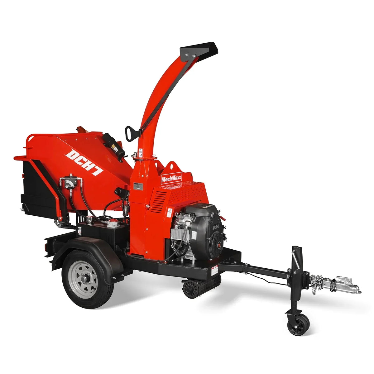 25hp 750cc Twin Cylinder ZONSEN Petrol Engine 7" Hydraulic Feeding Commerical Wood Chipper,  DCH7