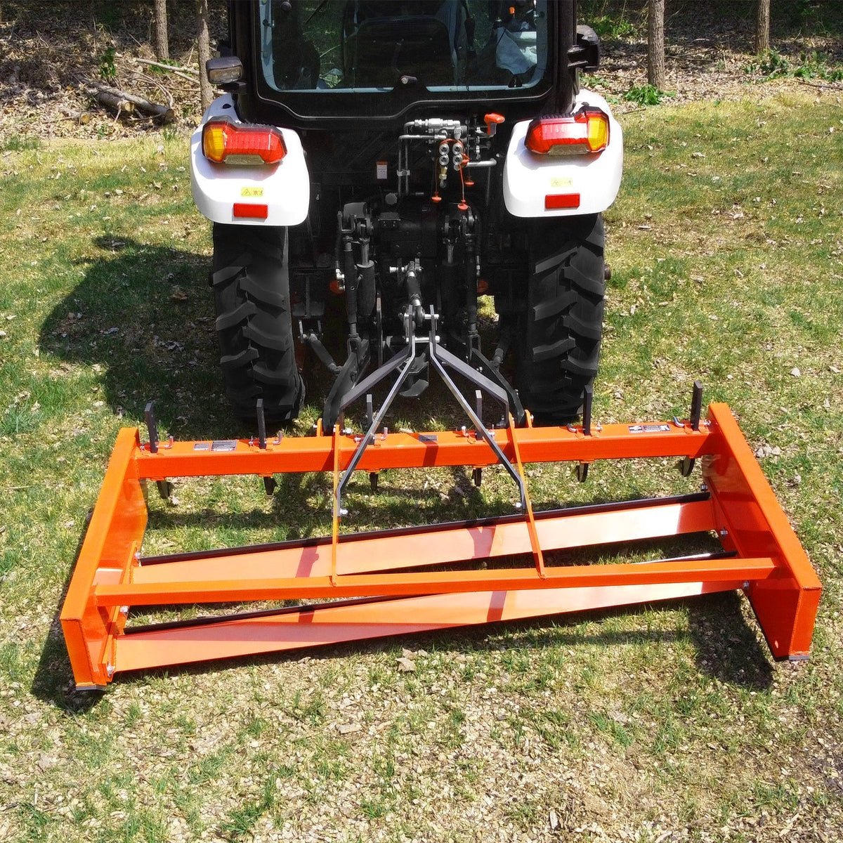 72" Heavy Duty Land Leveler Land Plane Scraper Grader with Shanks 3 Point Hitch,  LP72