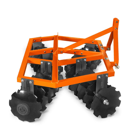 72" Tractor Notched Disc Harrow Disc Plow 3 Point Hitch,  DH72