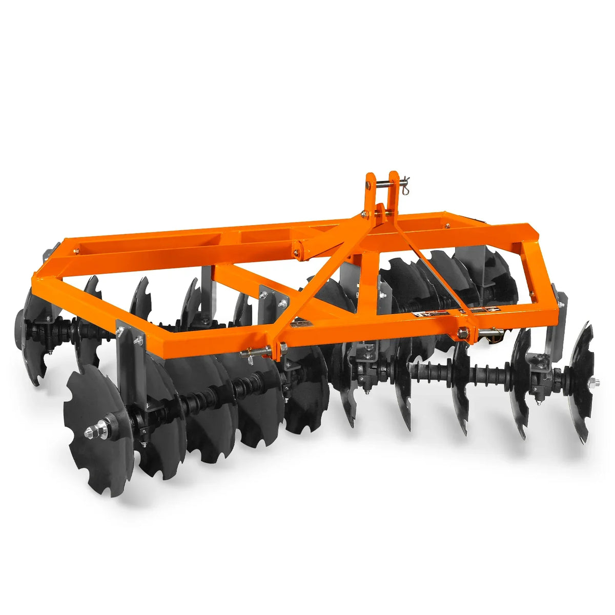72" Tractor Notched Disc Harrow Disc Plow 3 Point Hitch,  DH72