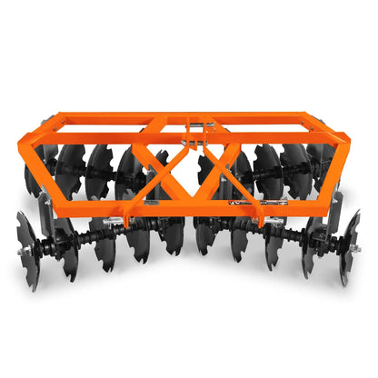 72" Tractor Notched Disc Harrow Disc Plow 3 Point Hitch,  DH72