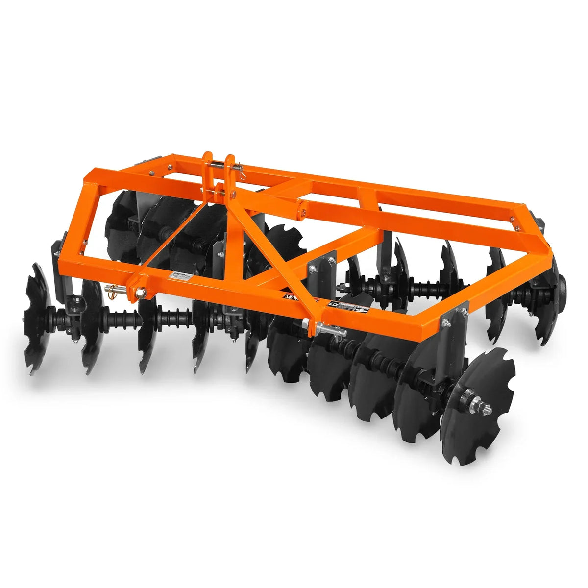 72" Tractor Notched Disc Harrow Disc Plow 3 Point Hitch,  DH72