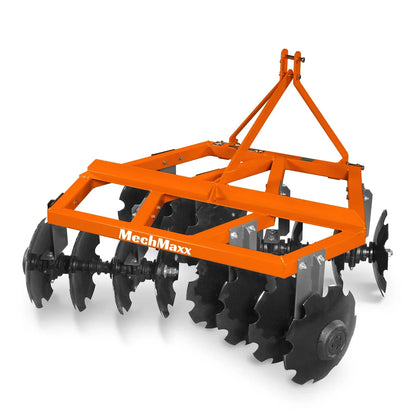 60" Tractor Notched Disc Harrow Disc Plow 3 Point Hitch,  DH60