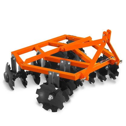 60" Tractor Notched Disc Harrow Disc Plow 3 Point Hitch,  DH60