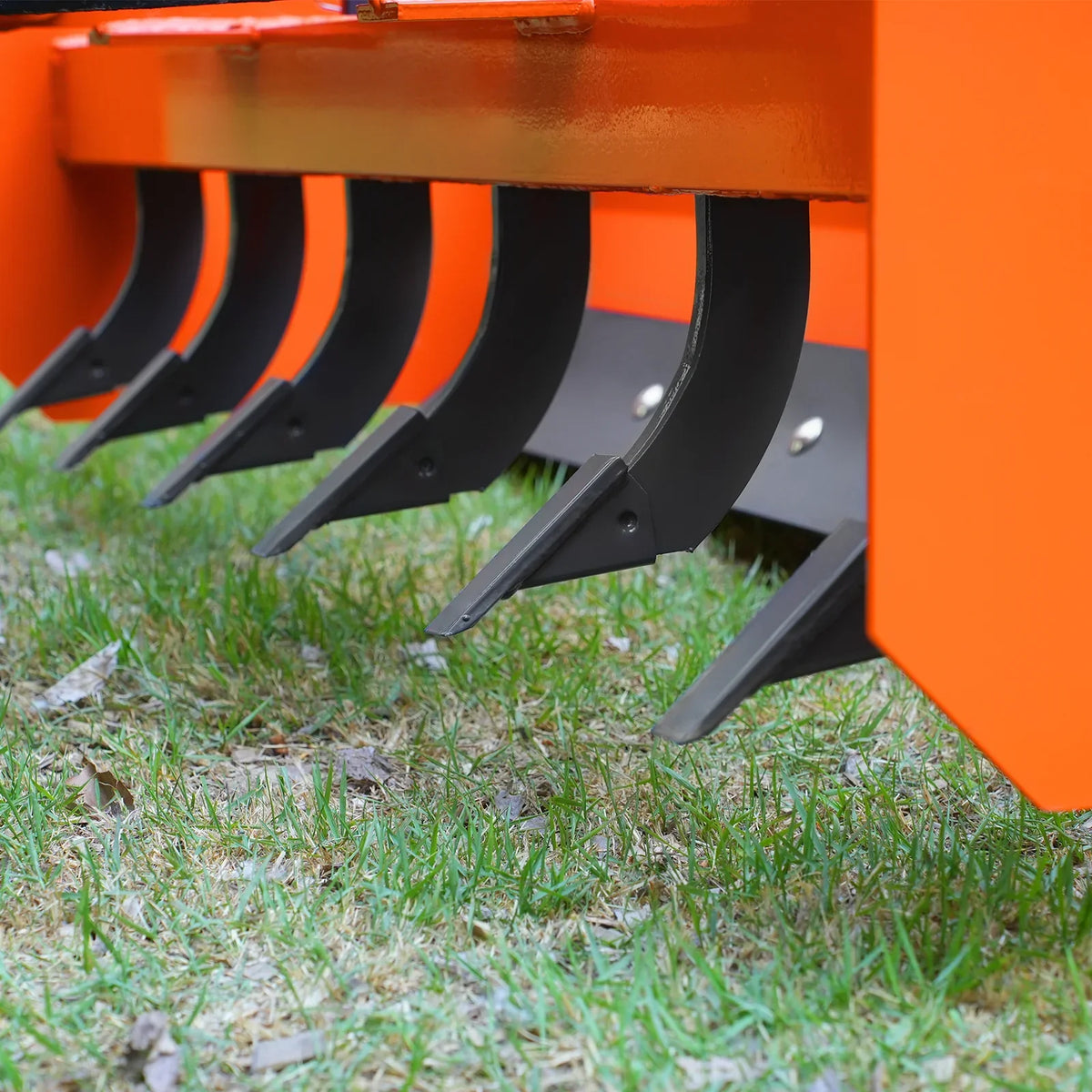 72" Box Blade Scraper with 6 Shanks 3 Point Hitch Tractor Attachment,  BB72
