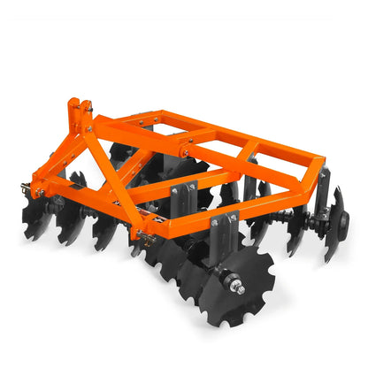 60" Tractor Notched Disc Harrow Disc Plow 3 Point Hitch,  DH60