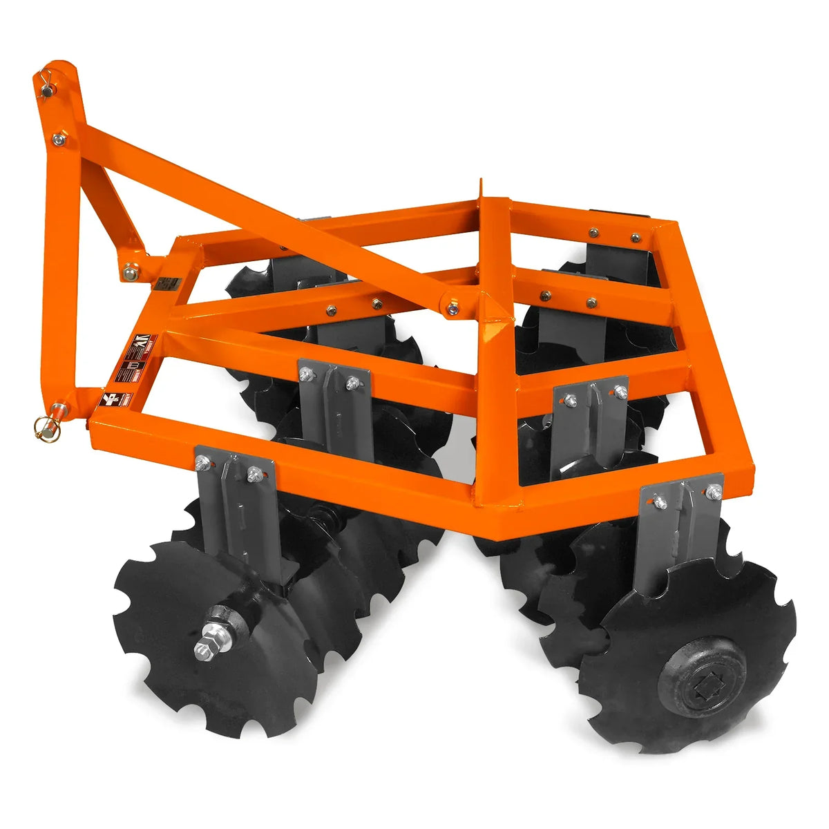 60" Tractor Notched Disc Harrow Disc Plow 3 Point Hitch,  DH60