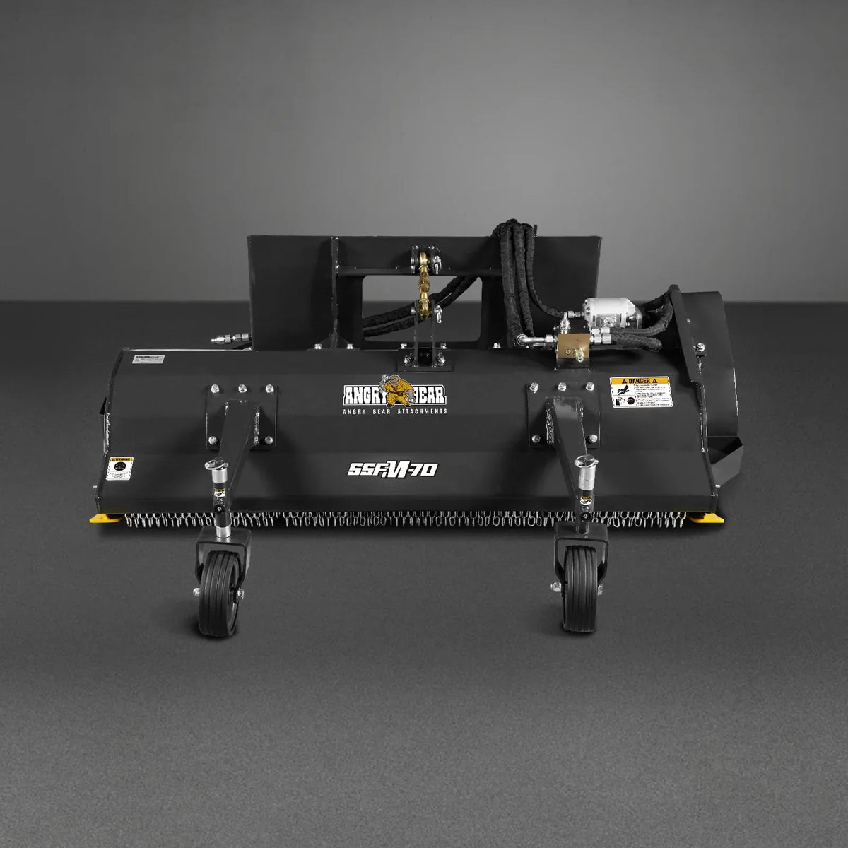 MechMaxx 68" Hydraulic Skid Steer Flail Mower Attachment,  SSFM-70