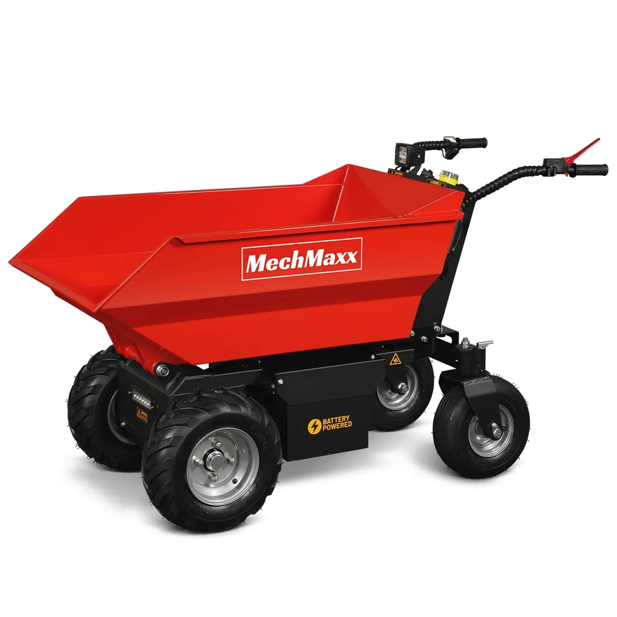 1100lb Loading 1000W DC Motor 48V Battery Powered Hydraulic Tipping Dump Cart,  EH50